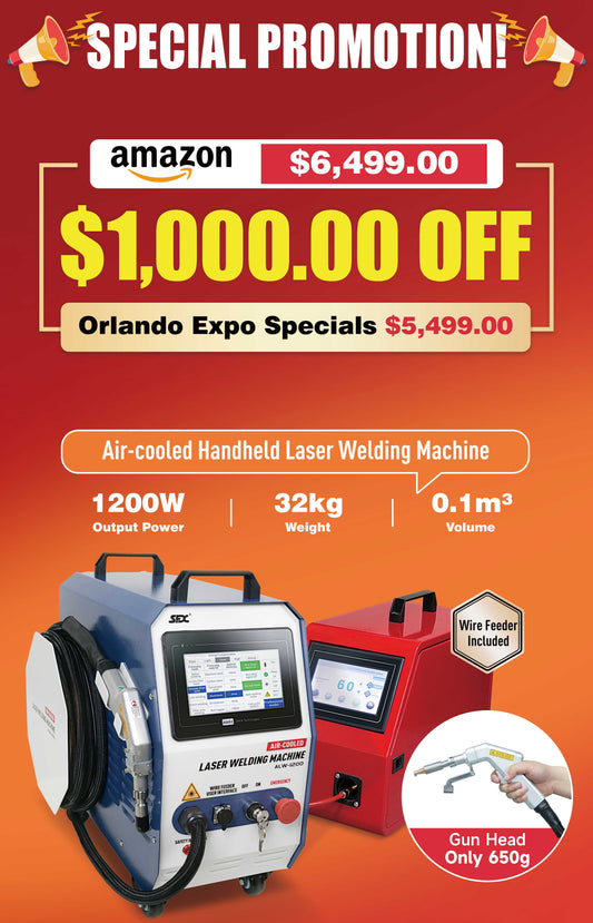 Speical for Orlando Expo——Air-cooled Laser Welding Machine