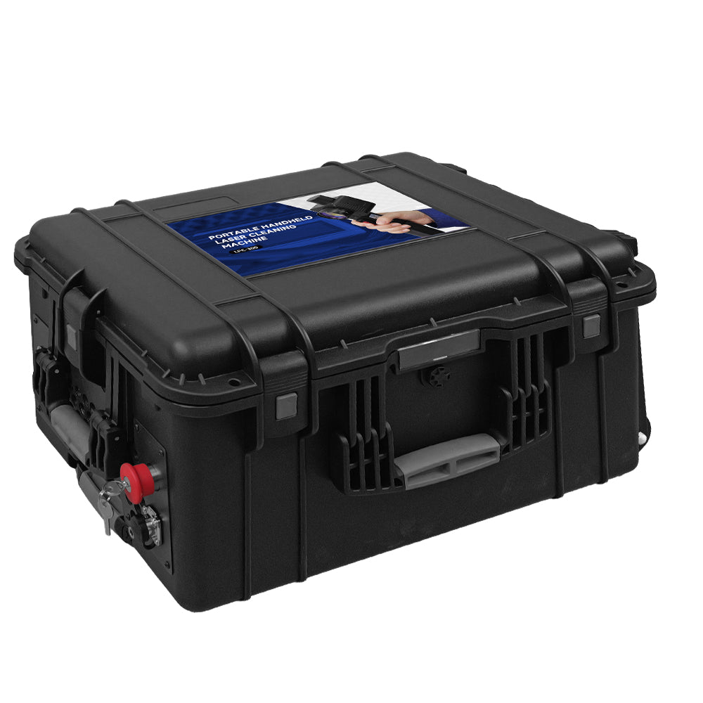LYXCTECH Trolley-Typ Design Tragbarer Laserreiniger Gepulste Laserreinigungsmaschine 200W/300W