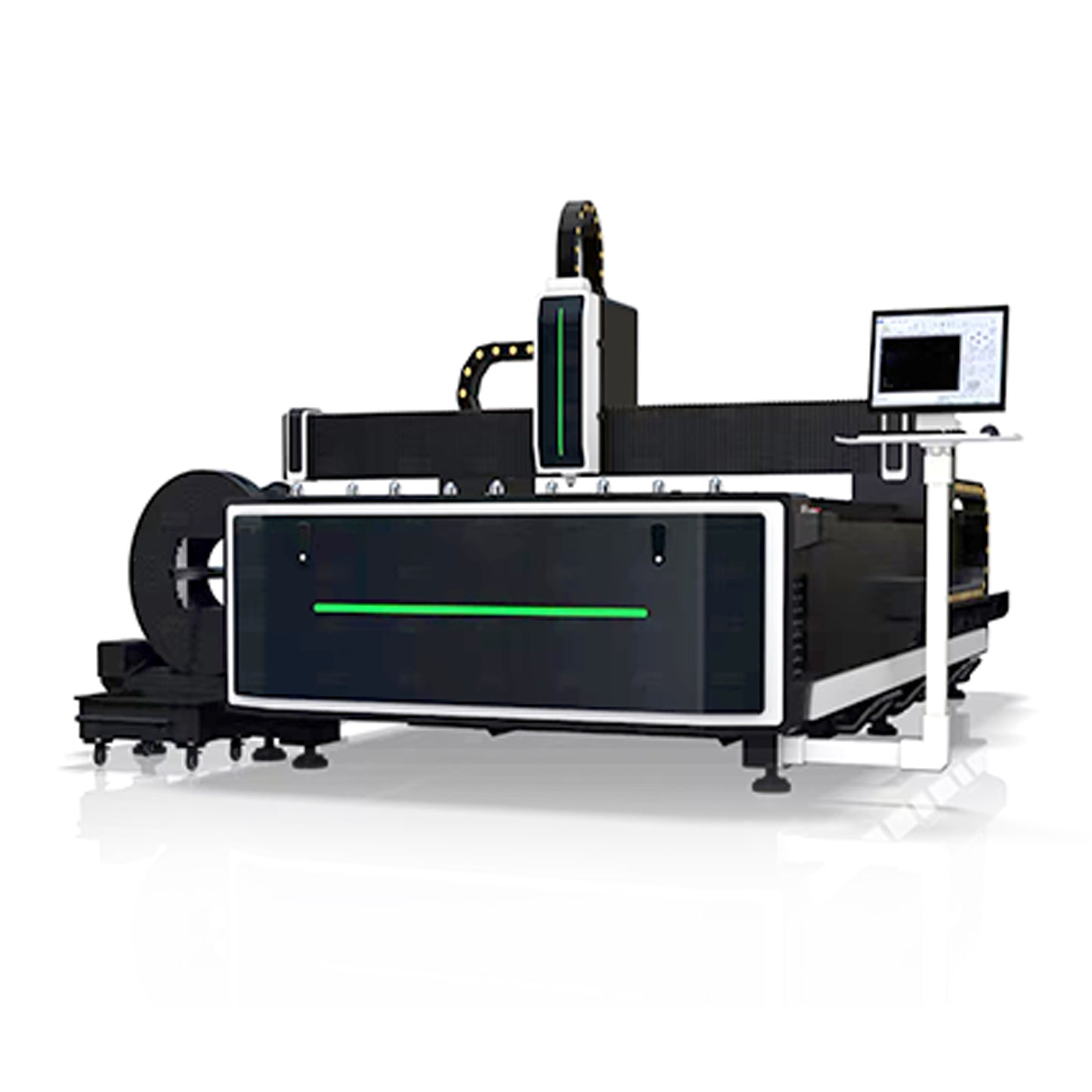 LYXCTECH Metal sheet and tube fiber laser cutting machine SFX-1530 1500*3000mm (5*10ft) Working Area
