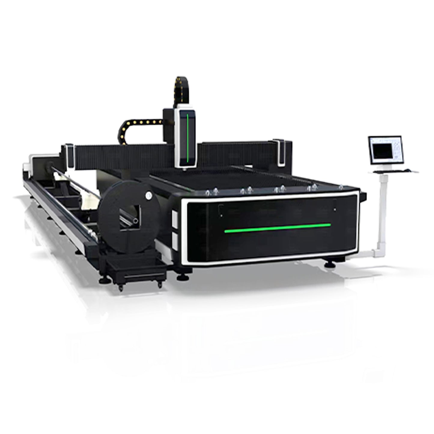 LYXCTECH Metal sheet and tube fiber laser cutting machine SFX-1530 1500*3000mm (5*10ft) Working Area