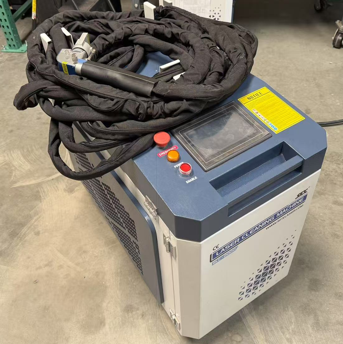 US STOCK Second-hand 2000W Laser Cleaning Machine CW Laser Cleaner