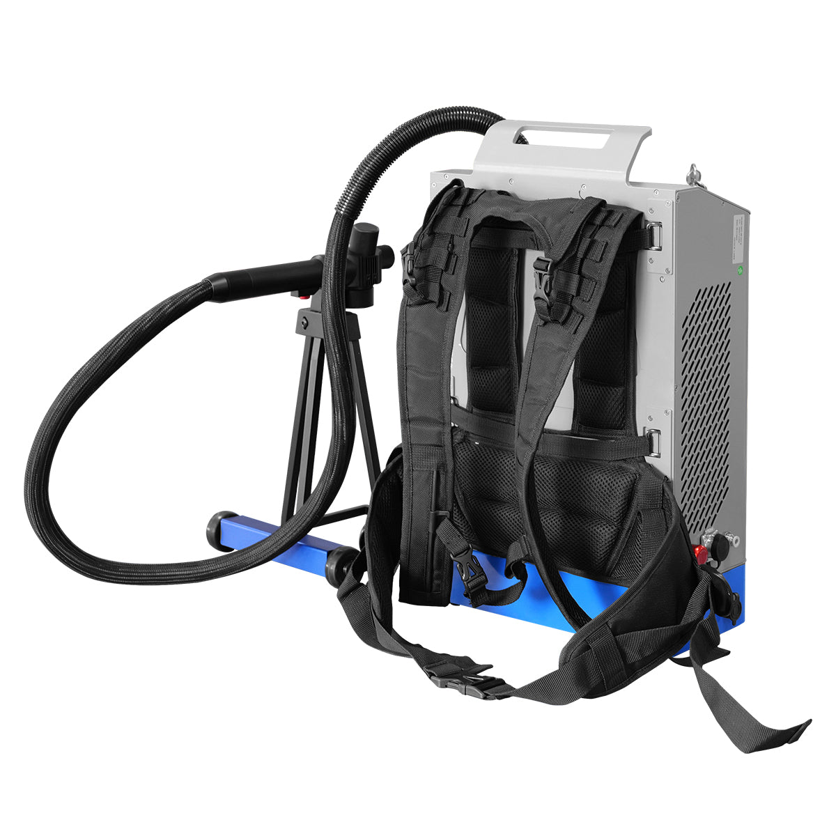 LYXCTECH 200W Pulsed Laser Cleaning Machine Backpack Laser Cleaner Machine Self-propelled Design