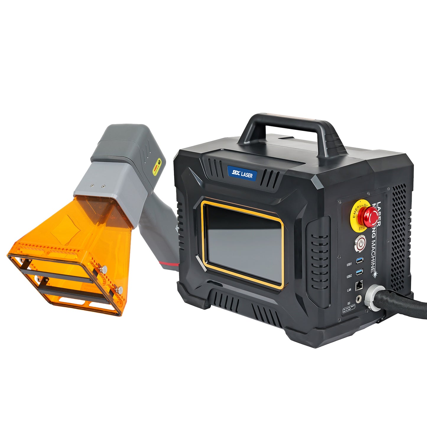 LYXCTECH Portable Handheld Fiber Laser Engraver Marker Laser Marking Machine MAX 60W
