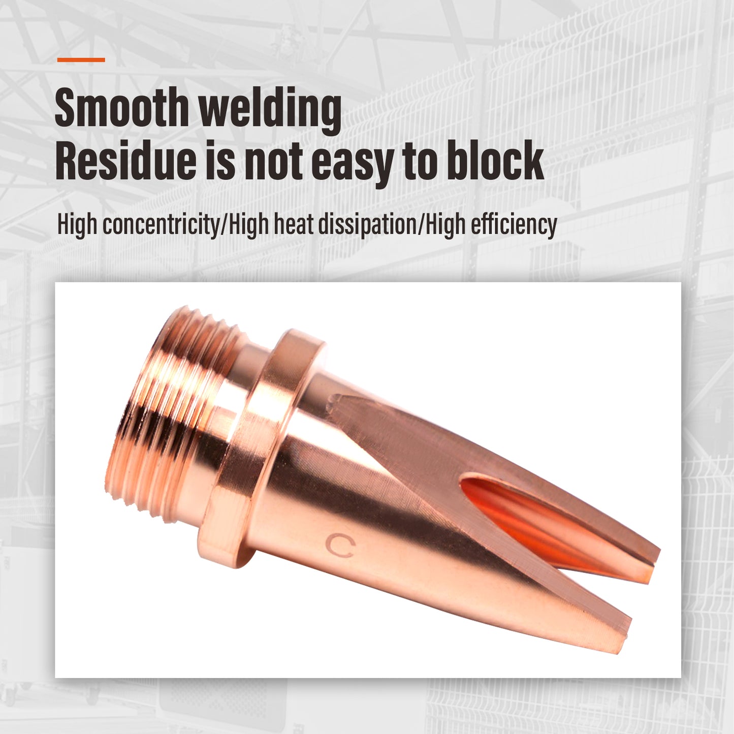 LYXCTECH Welding Nozzles Laser Nozzle for Welding Gun Laser Welding Machine