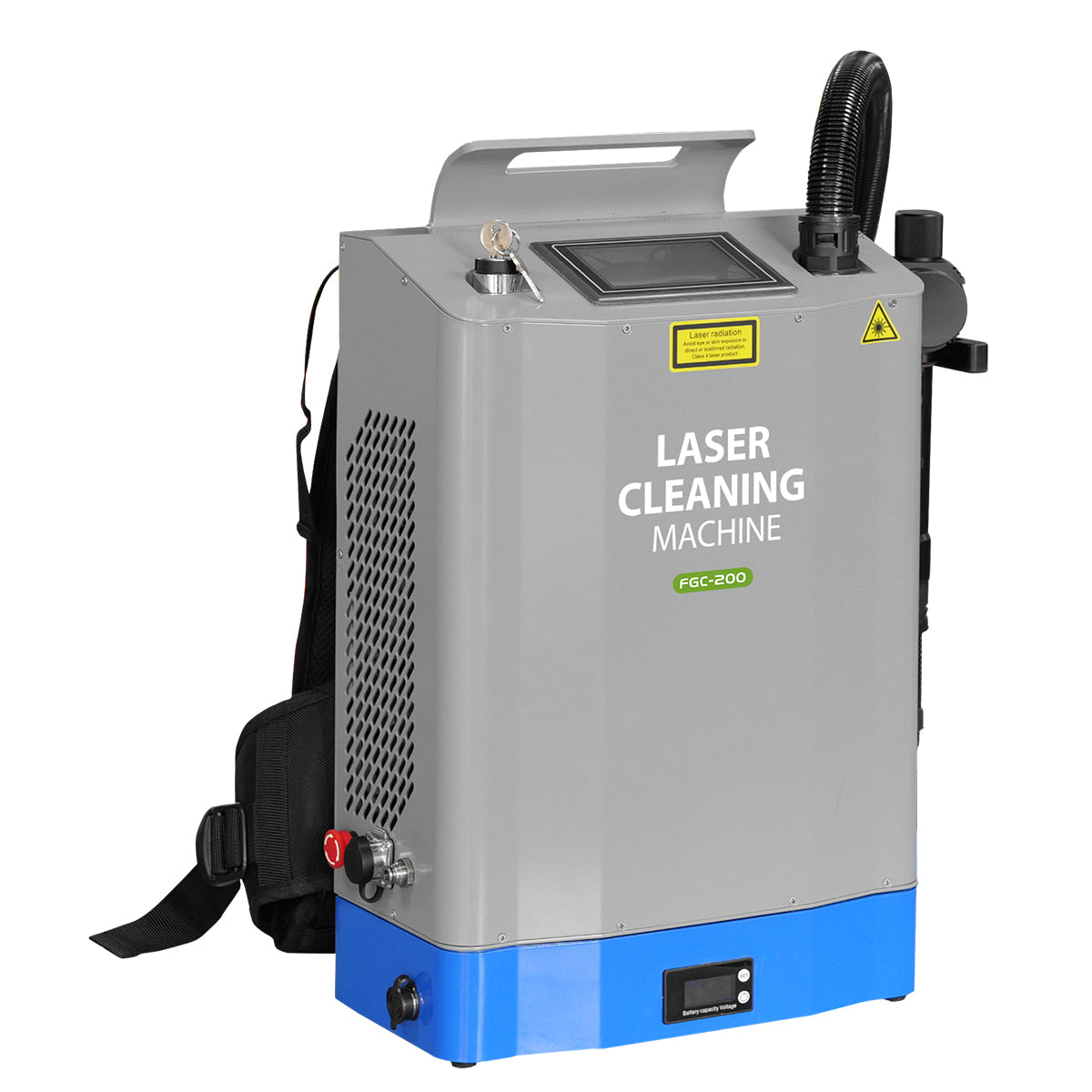 LYXCTECH Backpack Laser Cleaner 200W with/without Chargeable Battery