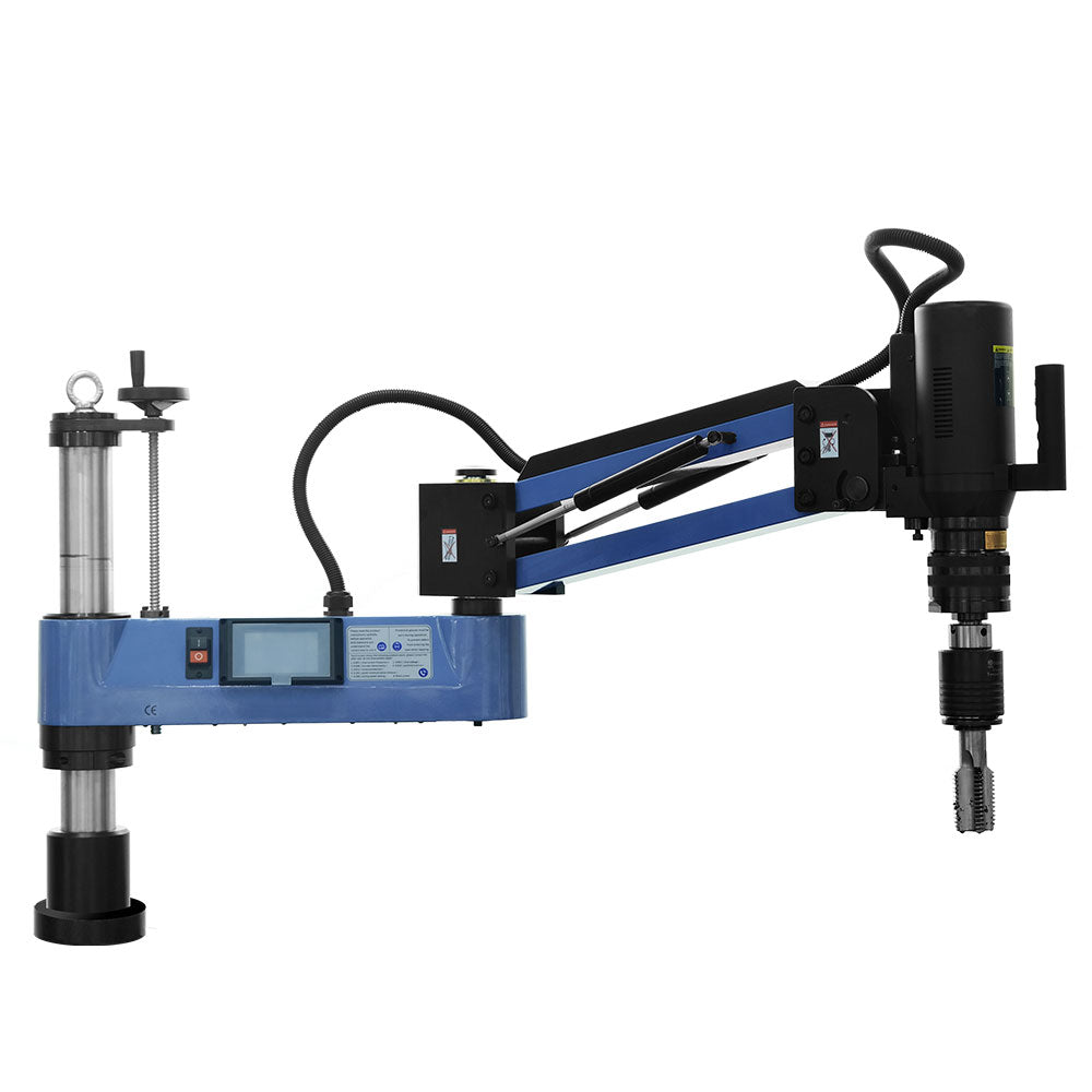 Pinzas para roscar SFX M6-M36, brazo de 1200 mm, máquina de roscar universal de 360°, roscadora eléctrica de 125 rpm