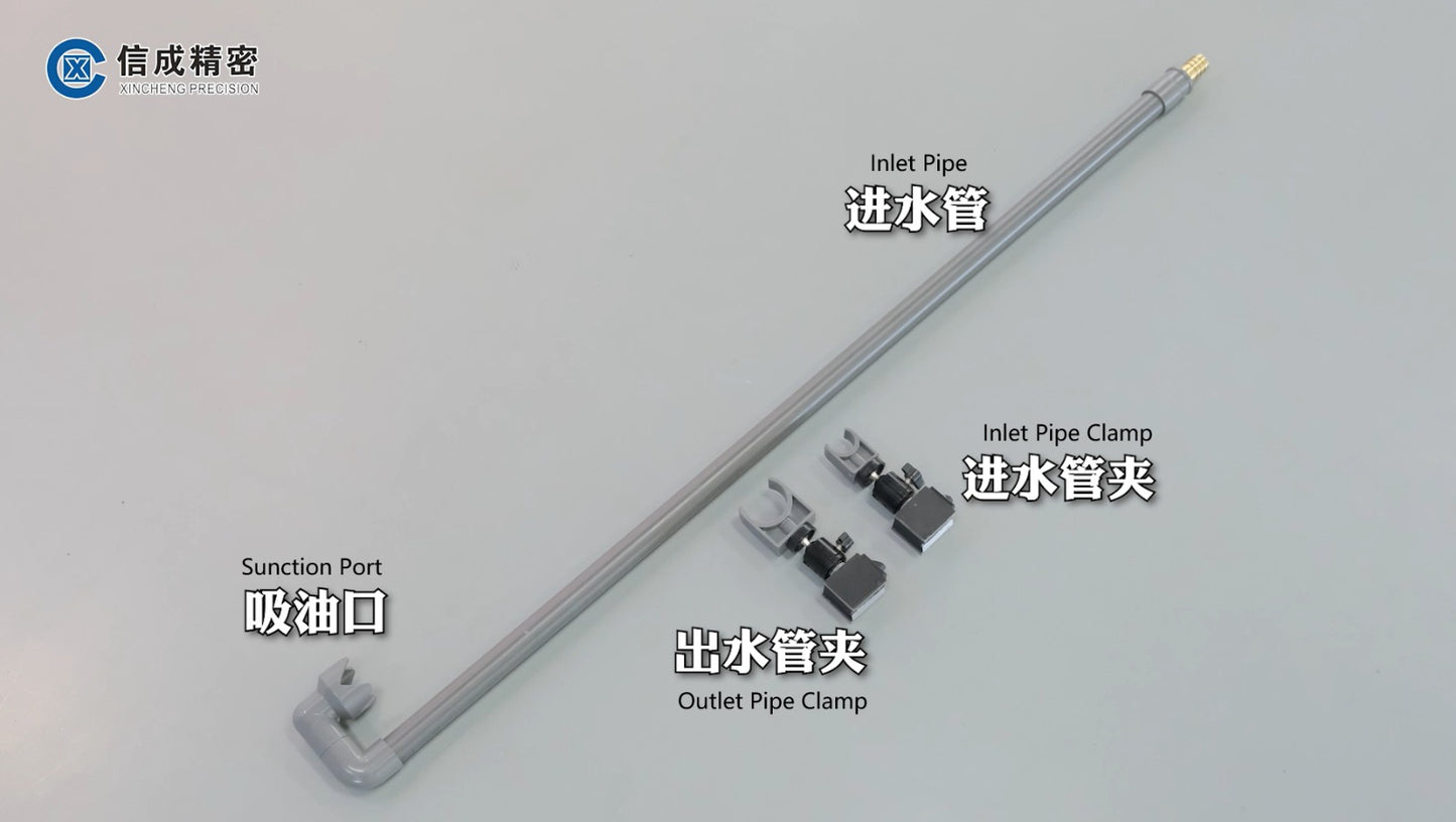 Smaller Oil Suction Set Dia.150mm+Quick Magnetic Oil Suction Set for SUN-02 Oil Water Separator
