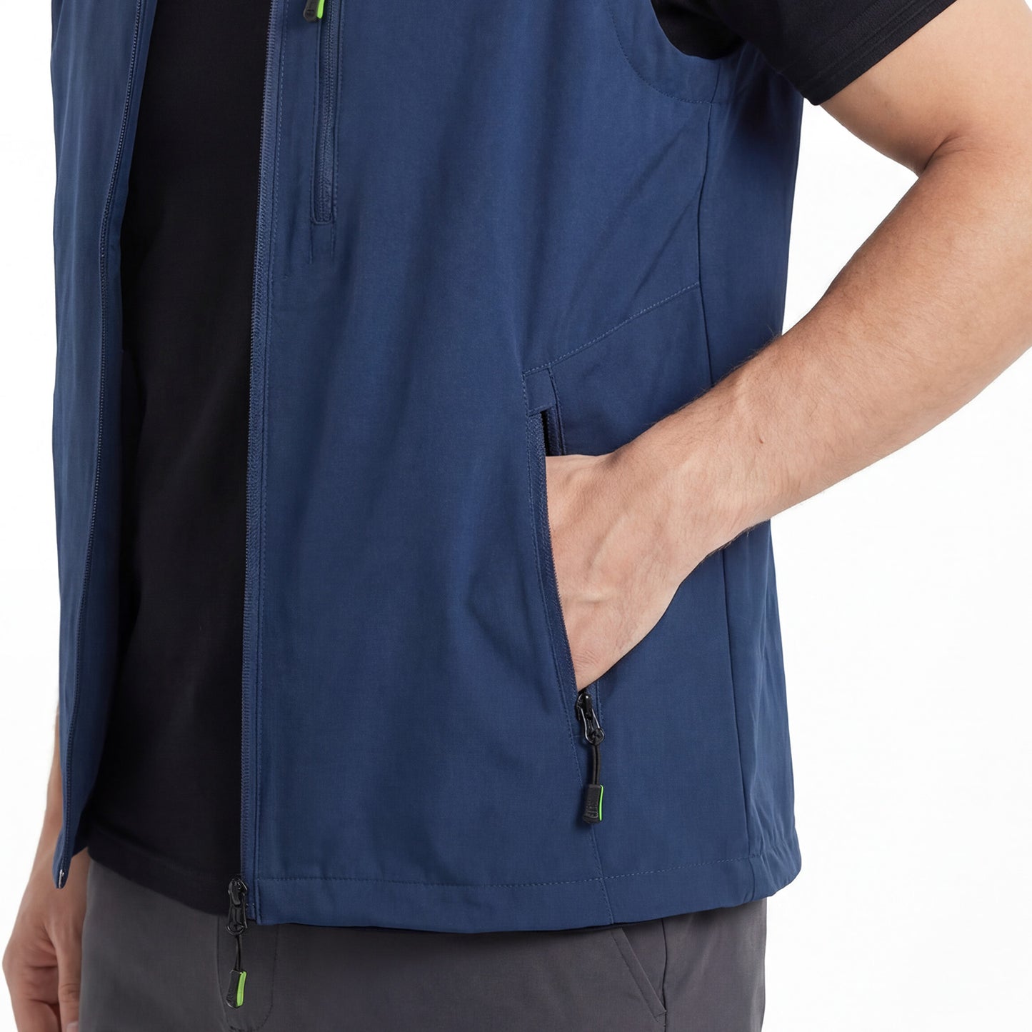 LYXCTECH-SFX LASER Mens Womens Lightweight Vest Windproof Sleeveless Jacket