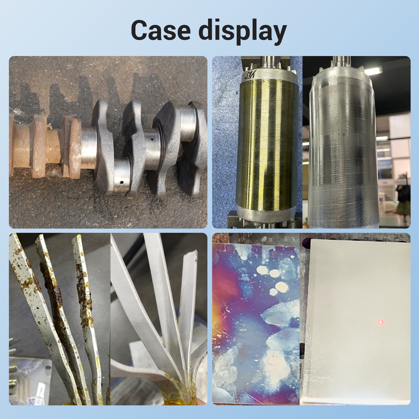 LYXCTECH Air-Cooled Pulsed Laser Cleaning Machine AGC-300/500W Portable Laser Cleaner Machine