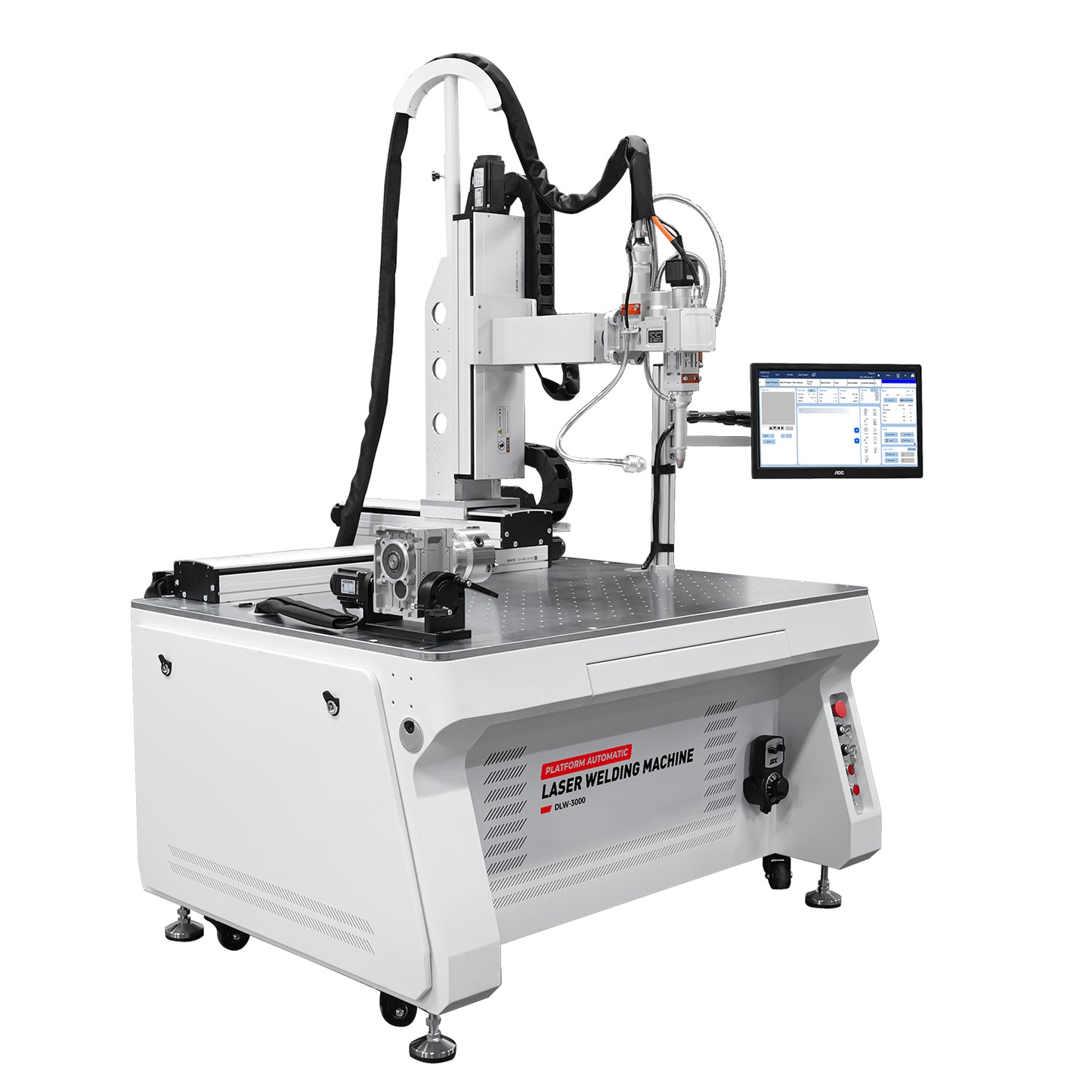 LYXCTECH Plattform Automatische Laser Schweißen Maschine 1000W 1500W 2000W 3000W Laser Schweißen Maschine MAX 220V
