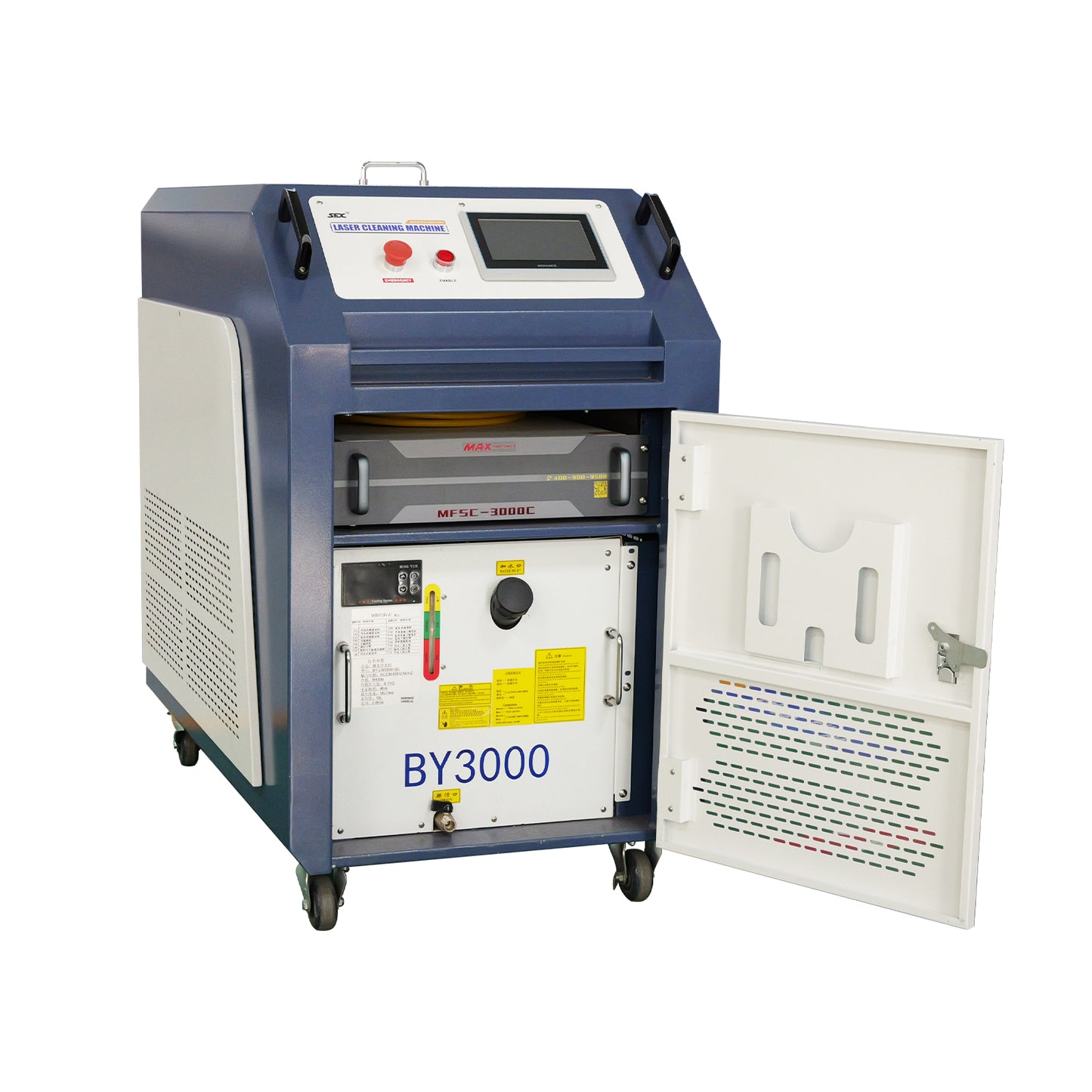 LYXCTECH 3000W CW Laser Cleaning Machine Anti-freeze Technology Smart Interconnection