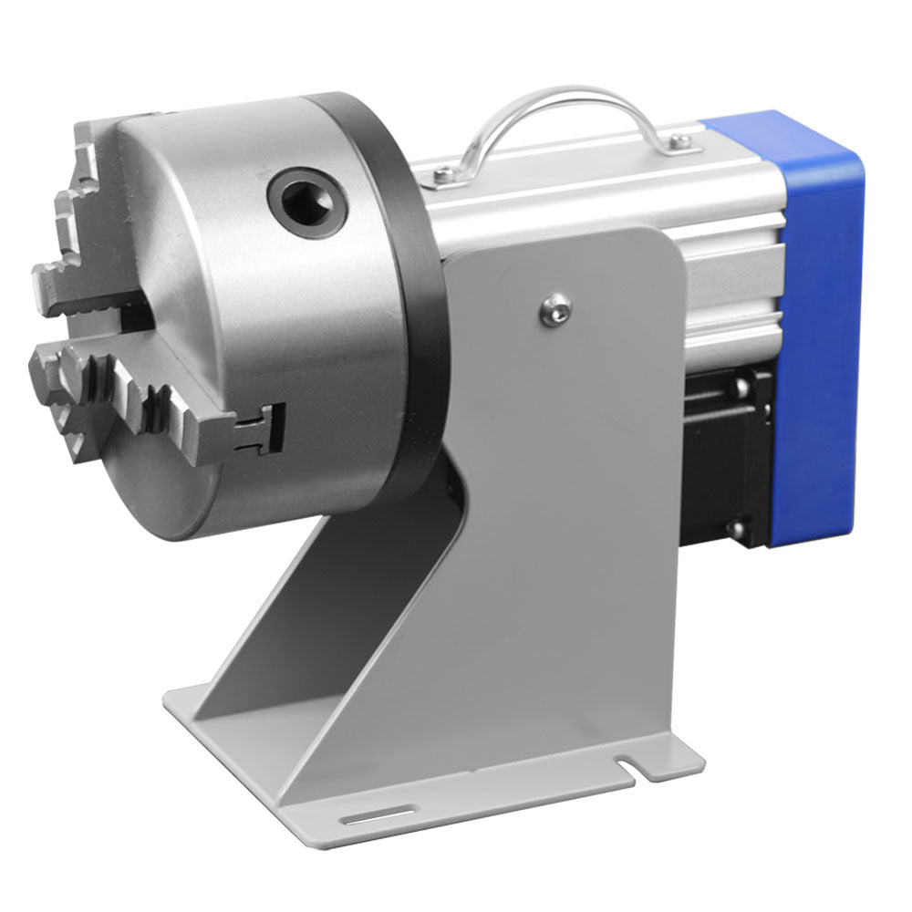 LYXCTECH Three-Jaw Rotary Chuck Multi-Angle Adjustment for Fiber Laser Engraving Machine, Engraving Machine