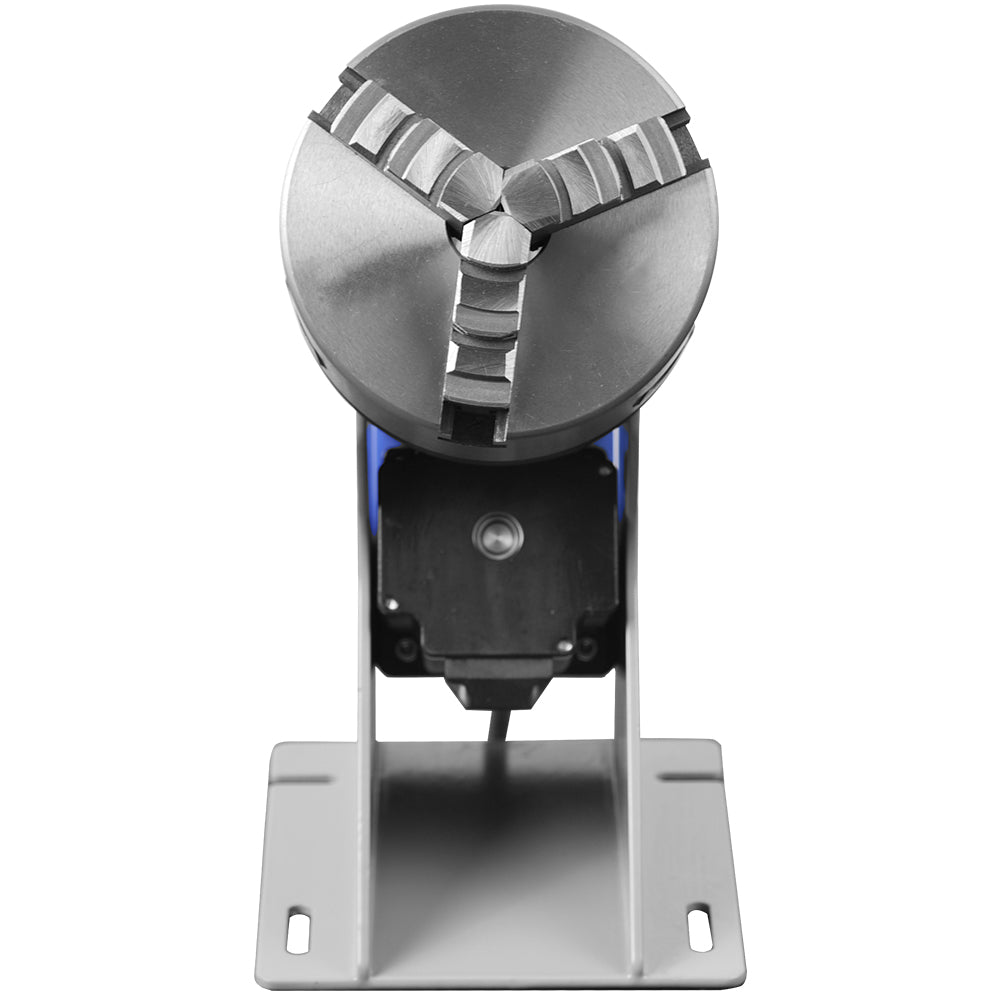LYXCTECH Three-Jaw Rotary Chuck Multi-Angle Adjustment for Fiber Laser Engraving Machine, Engraving Machine