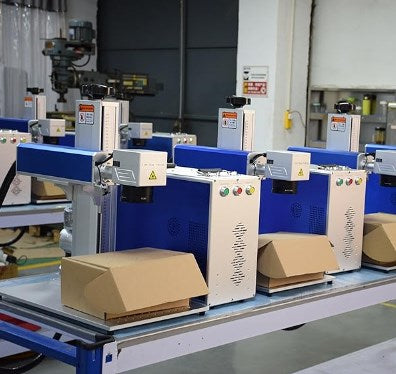 Second-hand 60W YDFLP-M7-M-R Fiber Laser Engraver Machine JPT MOPA M7 175*175mm Lens D80 Rotary Axis