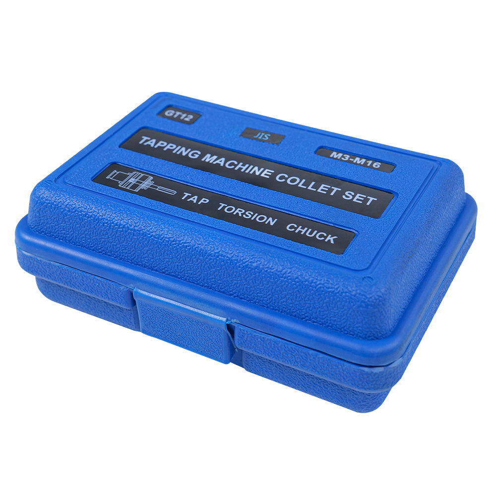 Portapinzas SFX GT12 JIS, 9 piezas, pinzas de roscado JIS, aplicables a máquinas de roscado eléctricas M16R