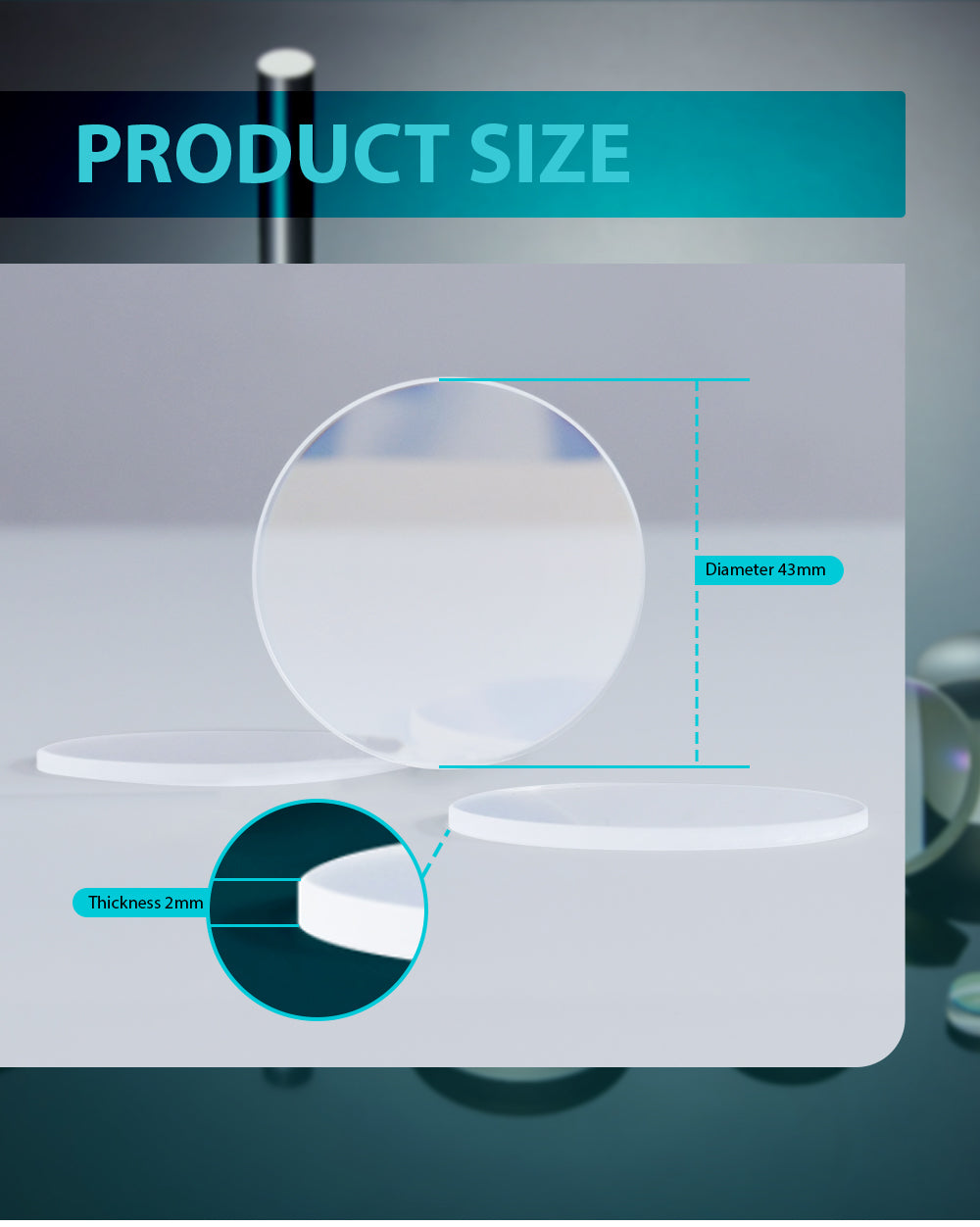 LYXCTECH Laser Protective Lens for BLC Series Laser Cleaning Machine