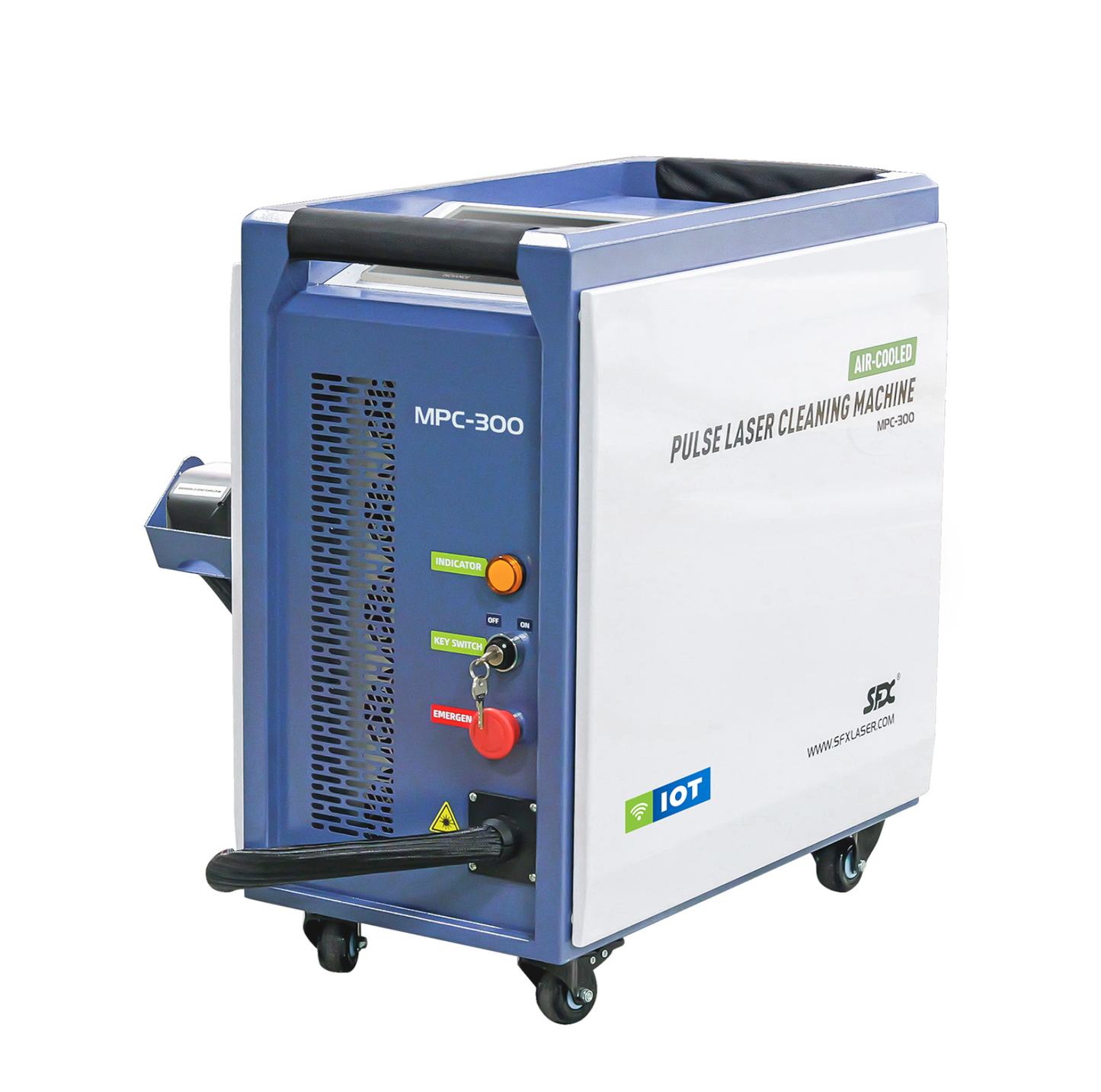 LYXCTECH Pulsed Laser Cleaning Machine For Mold Cleaning 200W 300W With IOT