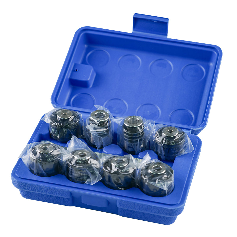 Portapinzas DIN SFX GT12, 8 piezas, pinzas de roscado DIN, aplicables a máquinas de roscado eléctricas M16R y máquinas de roscado neumáticas PNEU-M12