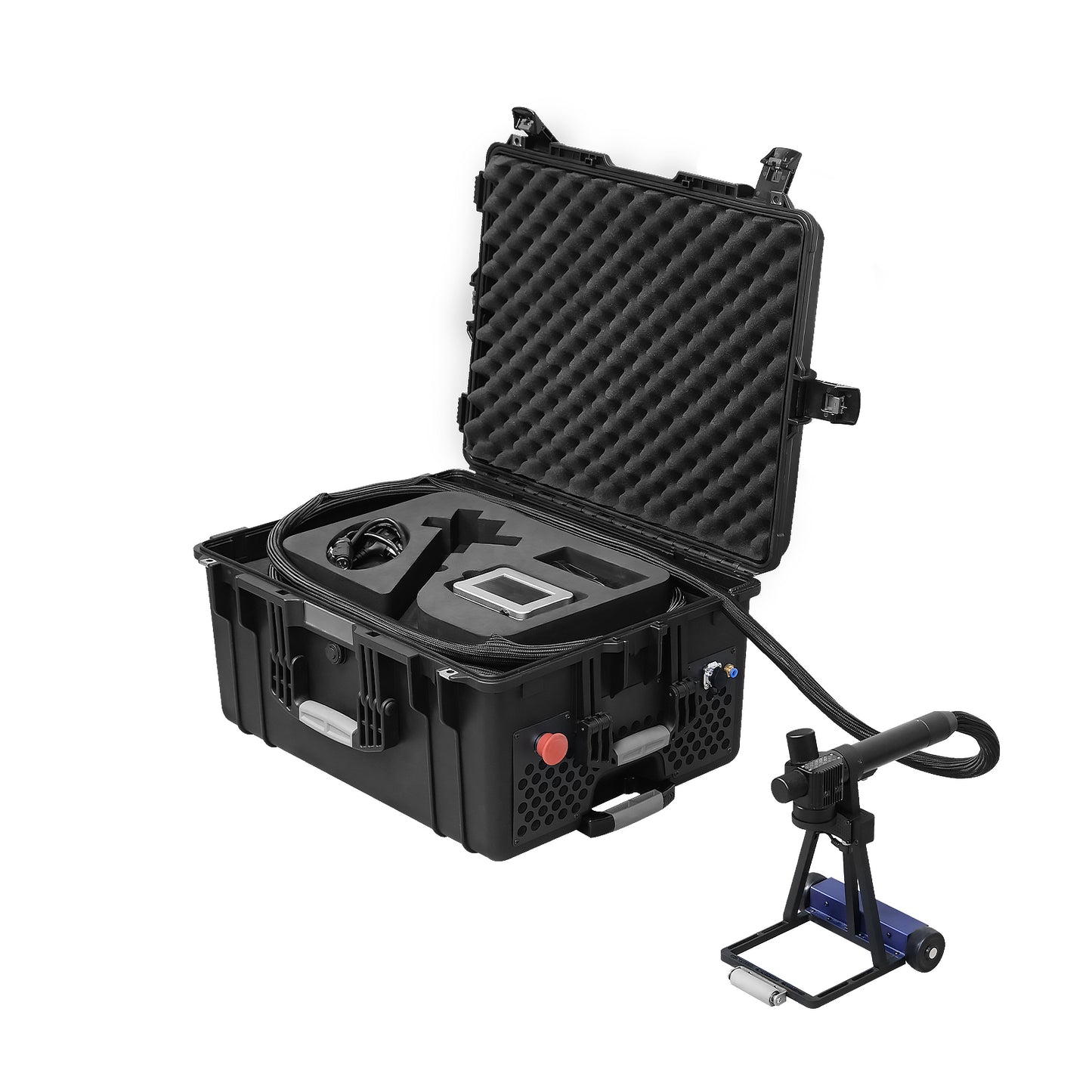 LYXCTECH 200W Pulse Laser Cleaning Machine Self-Propelled Design Laser Cleaner Machine