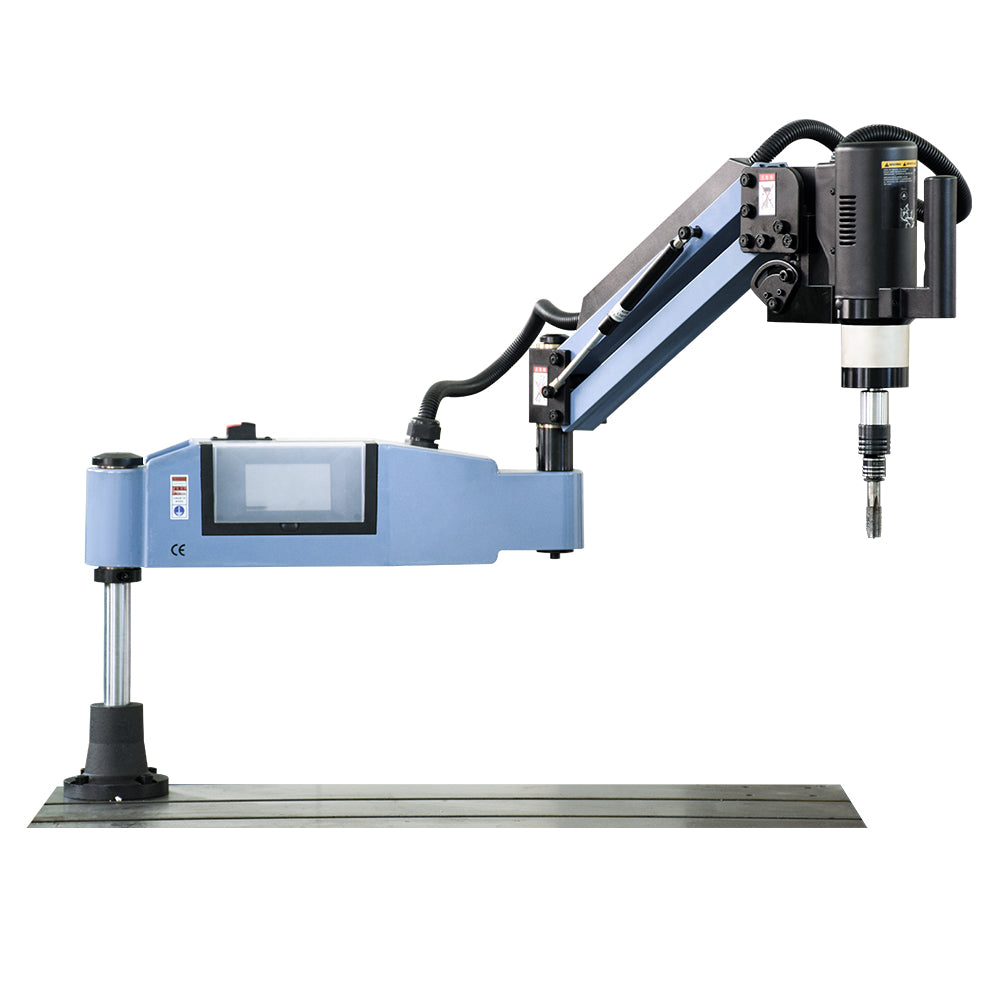 SFX US STOCK M4-M24 Pinzas para roscar Brazo de 1200 mm Máquina de roscar universal de 360° Roscadora eléctrica 550 rpm