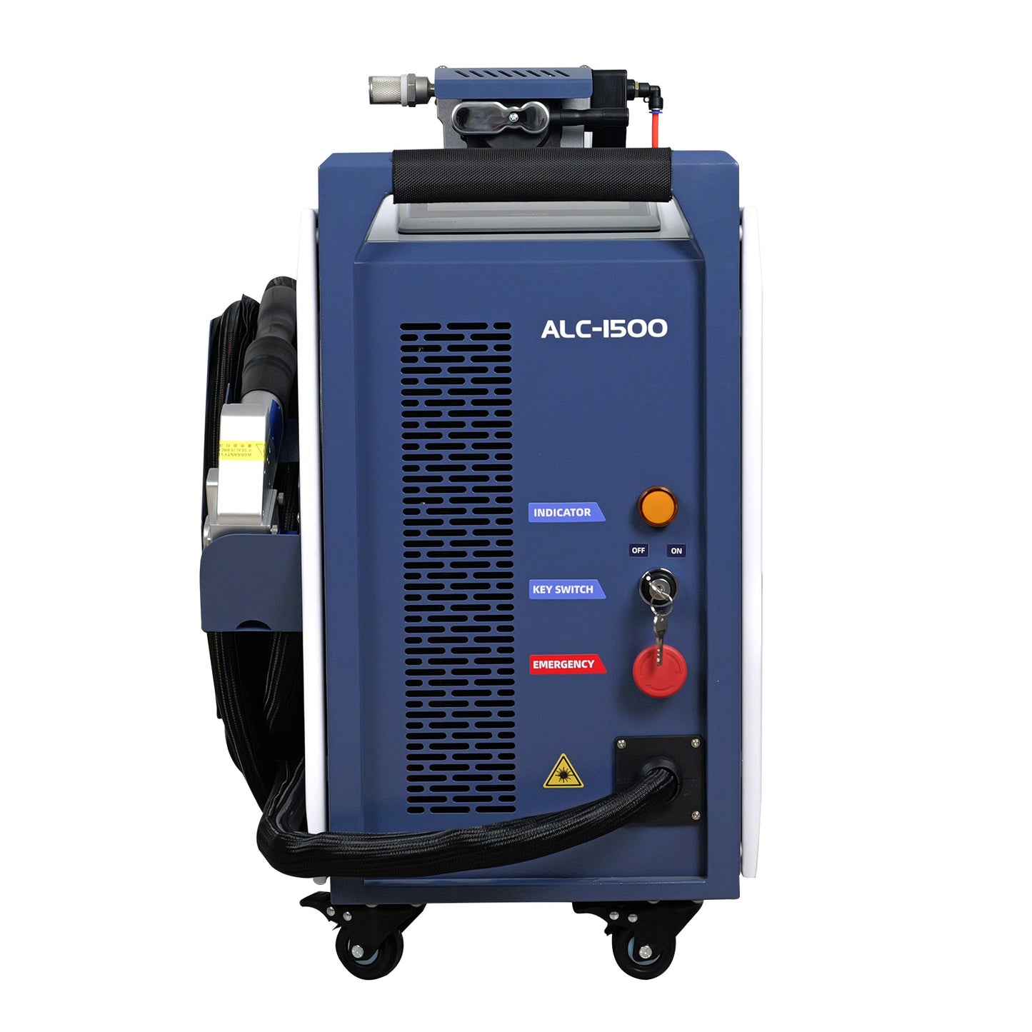 LYXCTECH Air-Cooled Continuous Laser Cleaning Machine 1500W Lightweight Laser Cleaner Machine