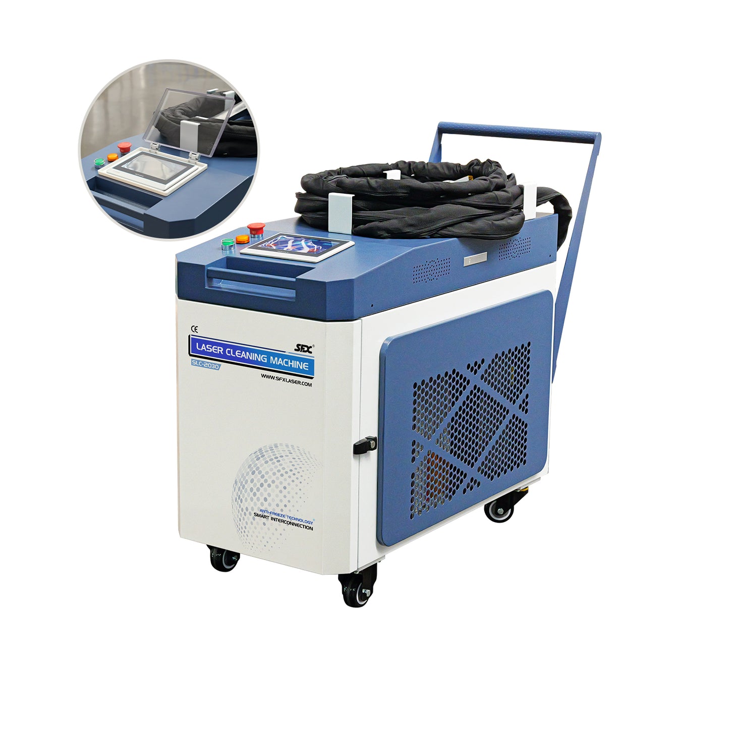 LYXCTECH Laser Cleaning Machine CW Laser Cleaner SLC-1500W/2000W/3000W