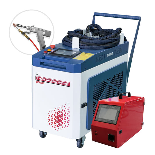 US STOCK 2-in-1 Laser Welding Machine for Welding and Weld Seam Cleaning 1500W/2000W/3000W