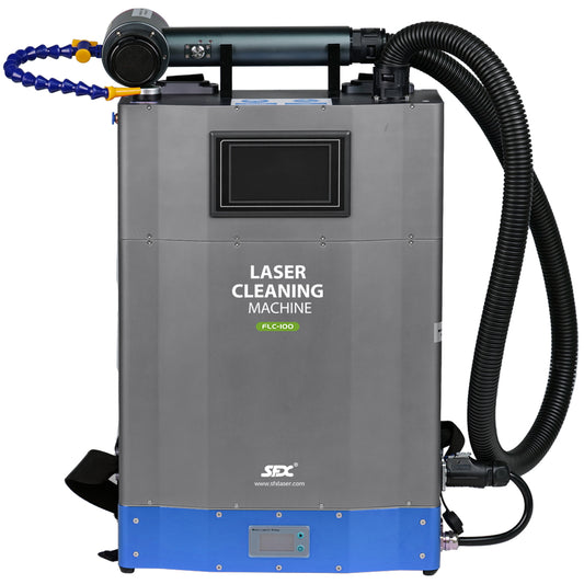 LYXCTECH Backpack Laser Cleaner 100W/200W with/without Chargeable Battery