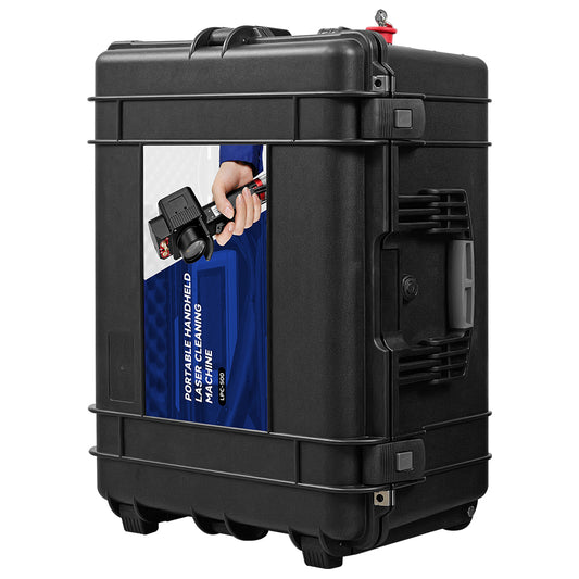 Used Pulsed Laser Cleaning Machine Suitcase Style Lightweight Laser Cleaner 300W