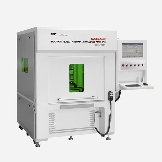 LYXCTECH Fully Enclosed Platform Automatic Laser Welding Machine 1500W/2000W/3000W With 1300*970mm Working Area