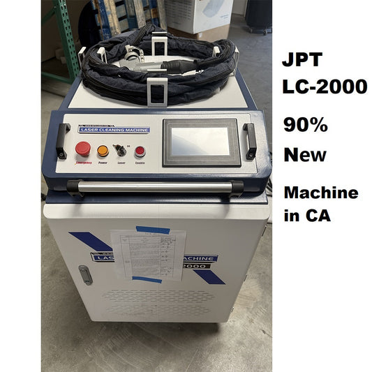 US STOCK Second-hand LC-1500/2000 MAX/JPT Laser Cleaning Machine CW Laser Cleaner