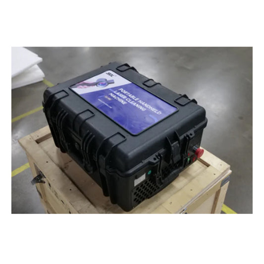 Second-hand Machine Trolley-Type Design 300W Portable Laser Cleaner Pulsed Laser Cleaning Machine