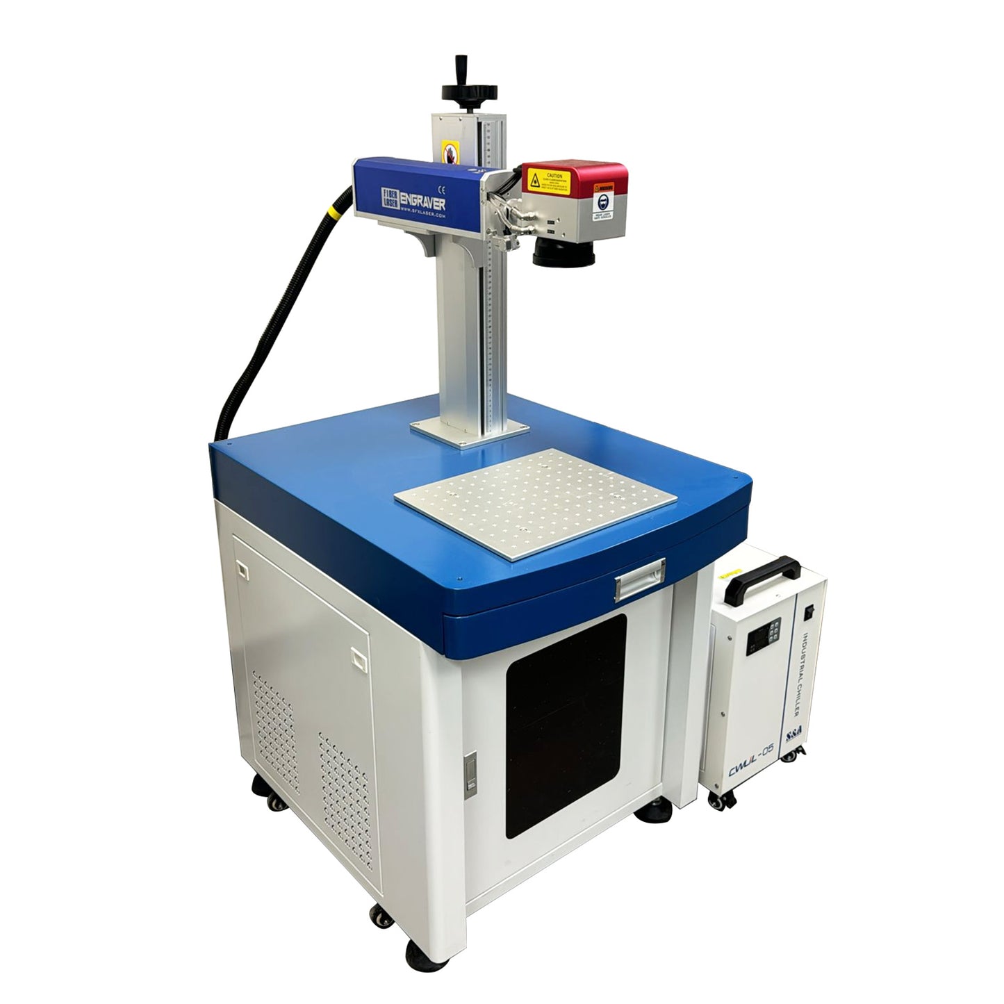 Máquina de marcado láser de fibra con carcasa para láser SFX JPT MOPA M7 YDFLP-E-M7-MR