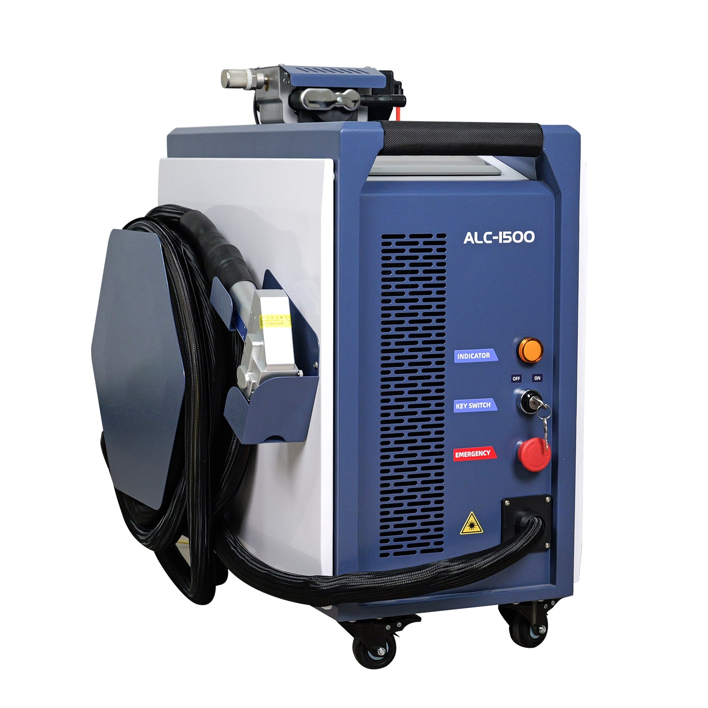 LYXCTECH Air-Cooled Continuous Laser Cleaning Machine 1500W Lightweight Laser Cleaner Machine