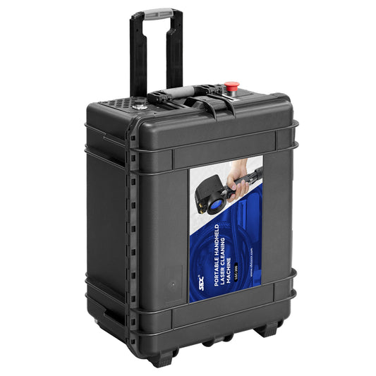 LYXCTECH Trolley-Typ Design Tragbarer Laserreiniger Gepulste Laserreinigungsmaschine 200W/300W