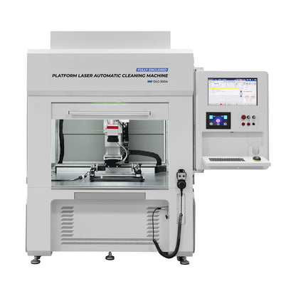 LYXCTECH Fully Enclosed Platform Automatic Laser Cleaning Machine 300W/500W With 1300*970mm Working Area