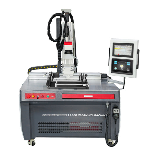 LYXCTECH Plattform-Laser-Automatik-Reinigungsmaschine, 200 W/300 W/500 W, gepulste Laser-Reinigungsmaschine