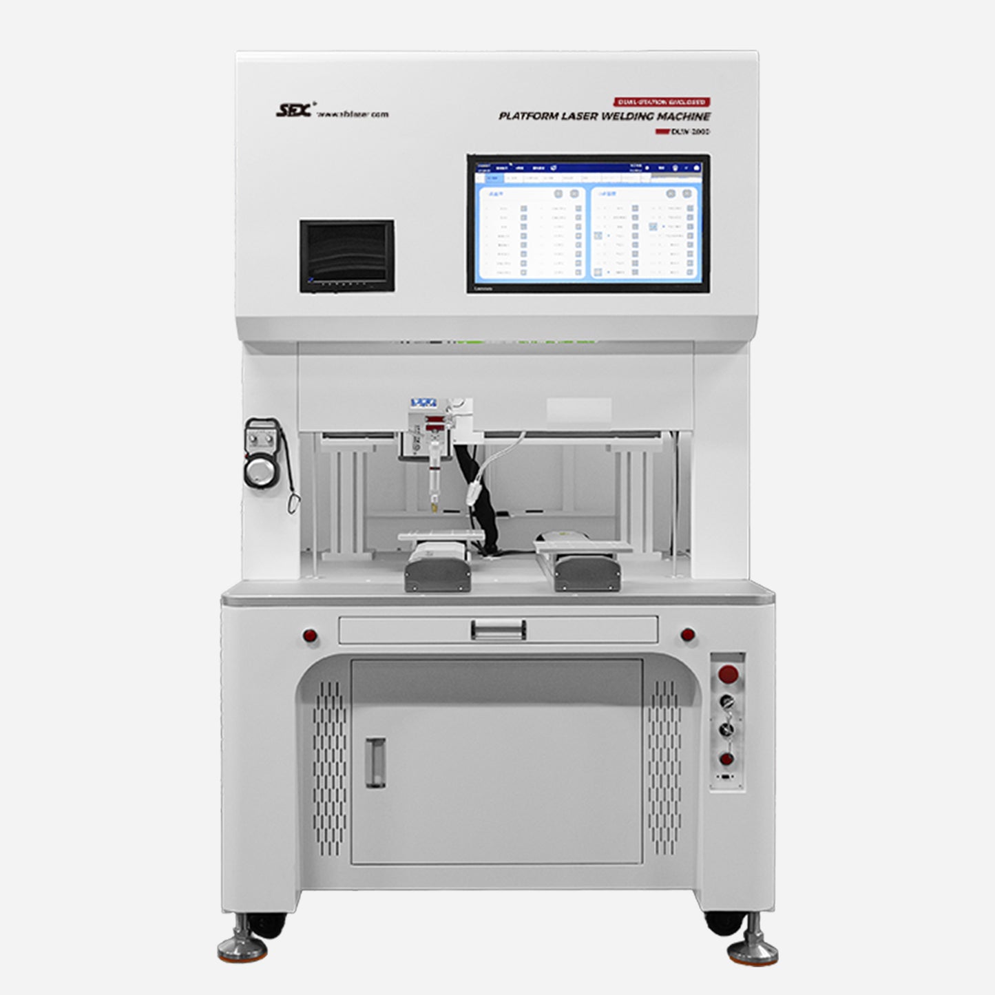 LYXCTECH Dual-Station Fully Enclosed Platform Automatic Laser Welding Machine 1500/2000/3000W