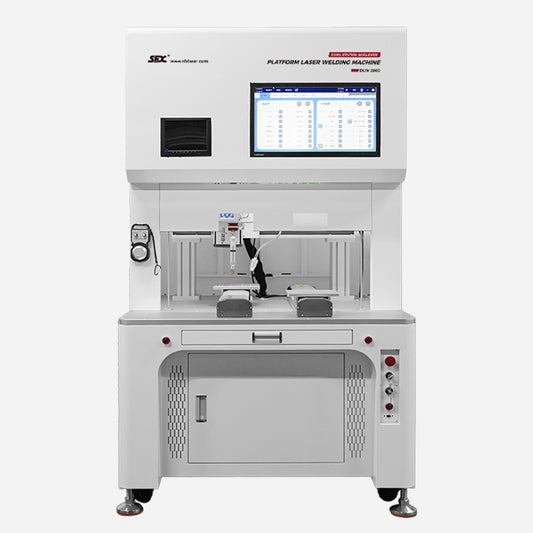 LYXCTECH Dual-Station Fully Enclosed Platform Automatic Laser Welding Machine 1500/2000/3000W