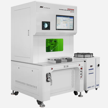 LYXCTECH Dual-Station Fully Enclosed Platform Automatic Laser Welding Machine 1500/2000/3000W