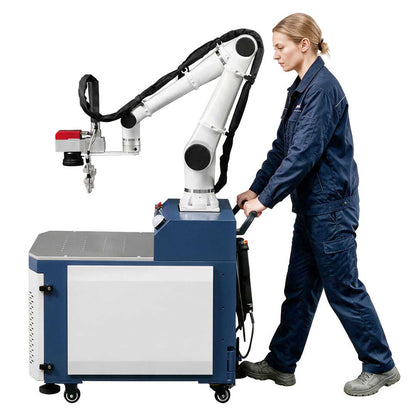 Máquina de soldadura láser automática con plataforma completamente cerrada SFX de 1000 W/1500 W/2000 W/3000 W con área de trabajo de 1300 x 970 mm