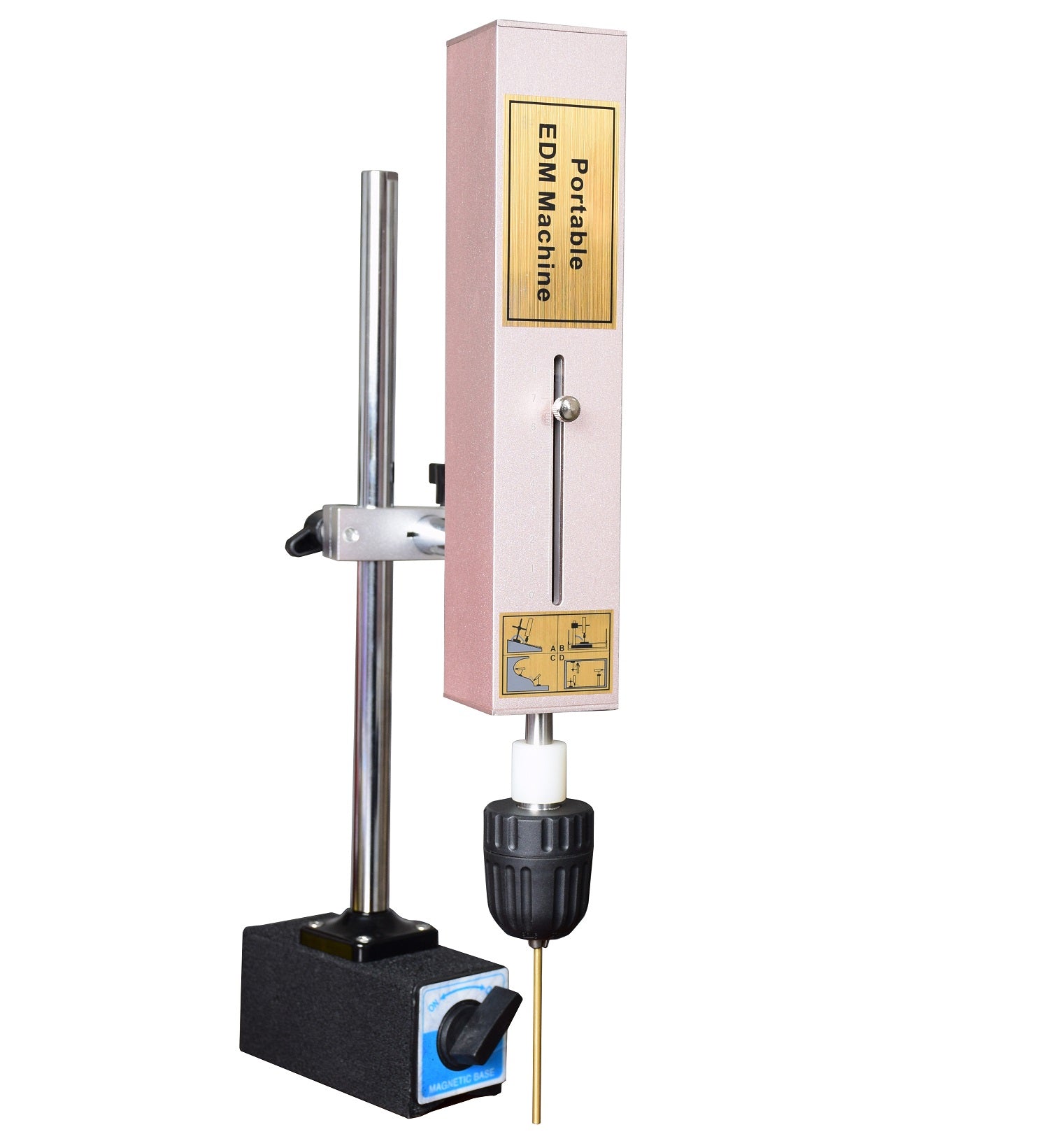 LYXCTECH Work Head Of Portable EDM Machine 360-degrees adjustment of p