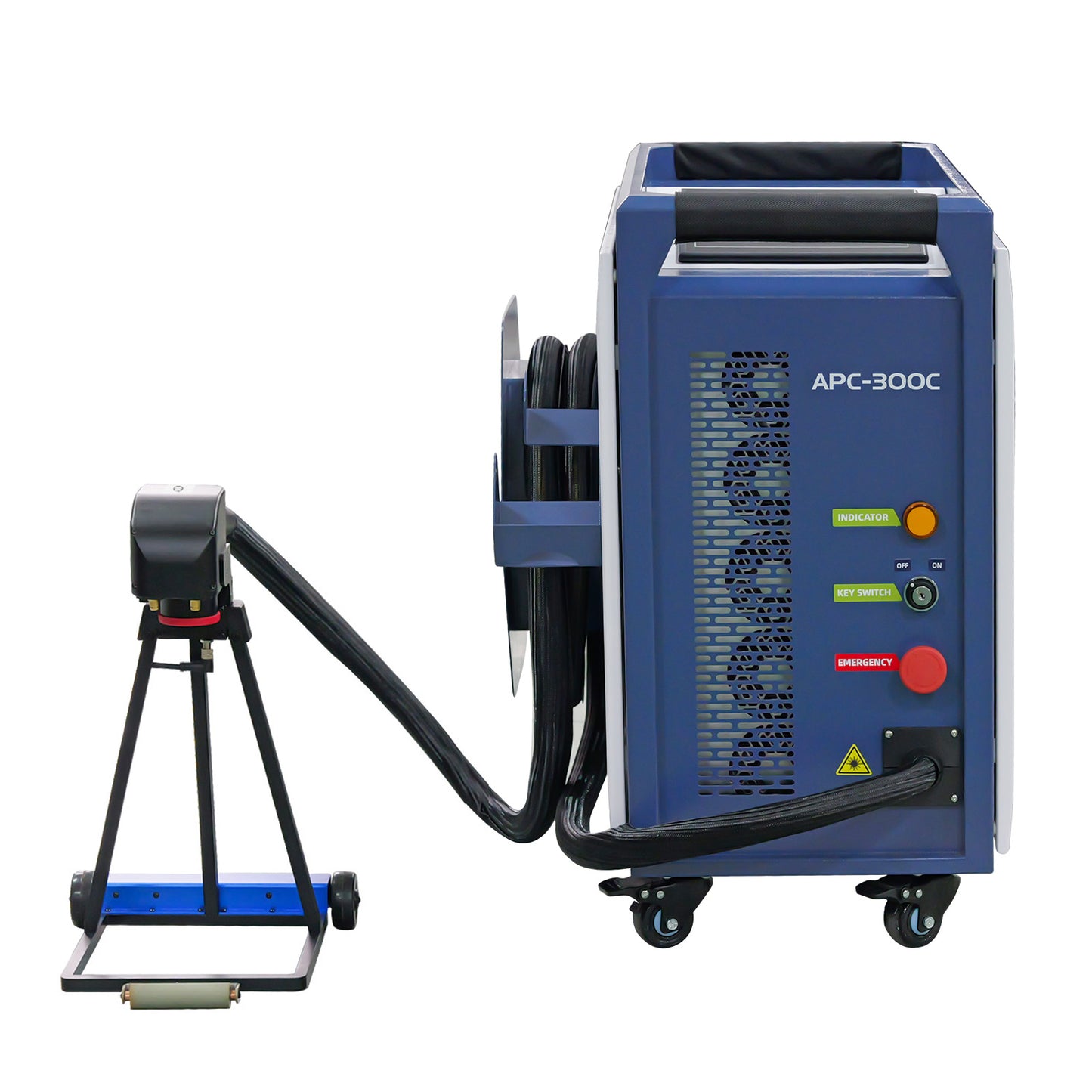 LYXCTECH Wood/Metal Cleaning Air-Cooled Pulsed Laser Cleaning Machine 200/300W With