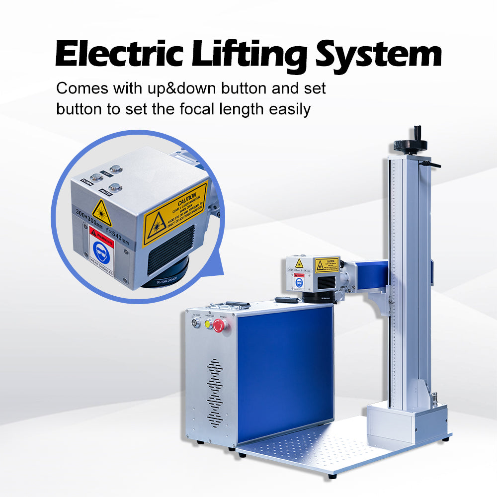 LYXCTECH Auto Focus 60W/100W/200W YDFLP-E2-M7-M-R Fiber Laser Engraver Laser Marking Machine JPT MOPA M7