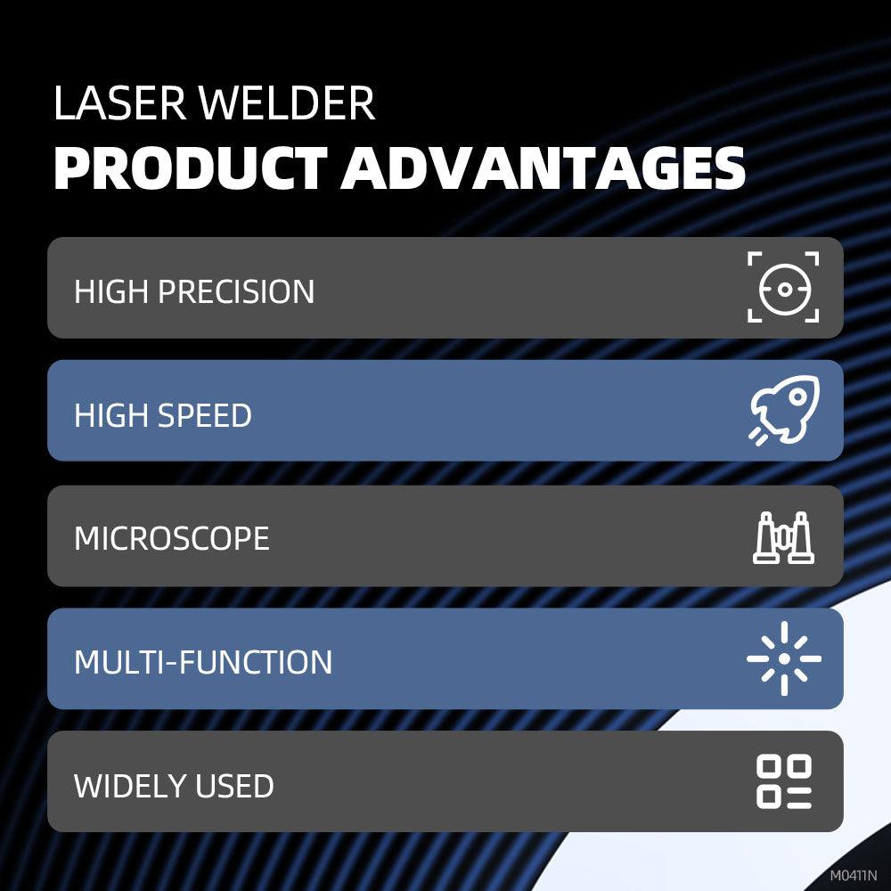 LYXCTECH 200W Jewelry Laser Welder Machine 60J Jewelry Laser Spot Welding Machine LJW-200 - LYXCTECH