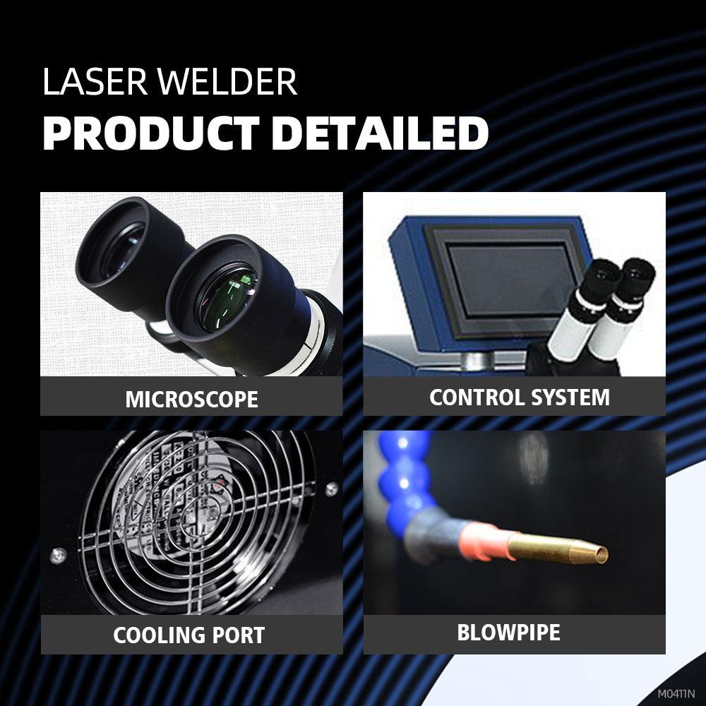LYXCTECH 200W Jewelry Laser Welder Machine 60J Jewelry Laser Spot Welding Machine LJW-200 - LYXCTECH