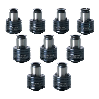 Pinzas de roscado SFX US STOCK GT12 ANSI aptas para máquina de roscado eléctrica M16R