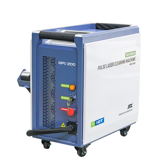 LYXCTECH Pulsed Laser Cleaning Machine For Mold Cleaning 200W 300W With IOT