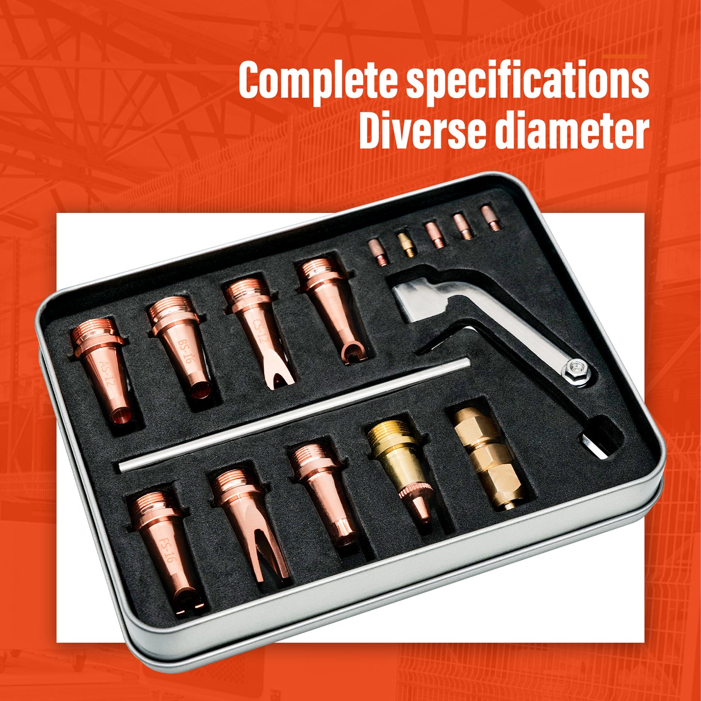 LYXCTECH Schweißdüsen Laserdüse für Schweißpistole Laserschweißmaschine