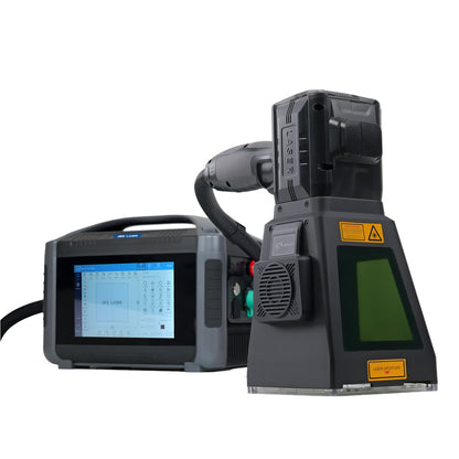 LYXCTECH SFX Laser Tragbarer Handfaserlaser-Graviermarker Laserbeschriftungsmaschine MAX 20W/30W/50W 